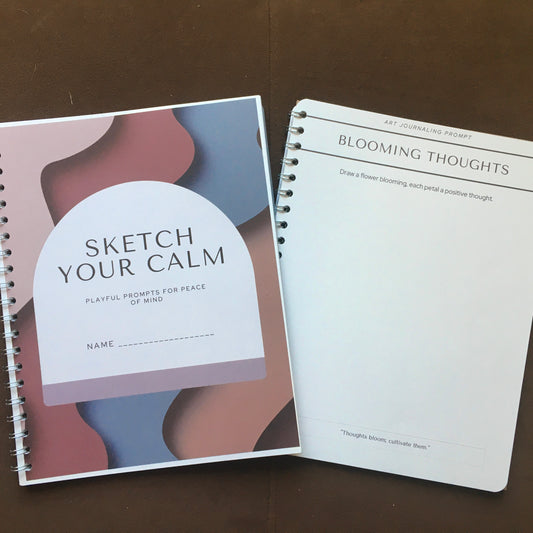 Abstract - Sketch Your Calm - Drawing Book